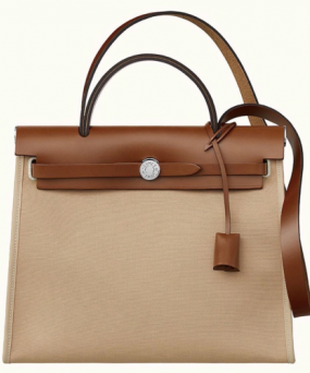 에르메스 에르백31 르투르네 베이지 포브 은장